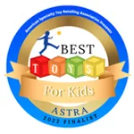 Βραβείο ASTRA Best Toys for Kids – Αναγνώριση των Magna-Tiles ως ένα από τα καλύτερα παιχνίδια για παιδιά.