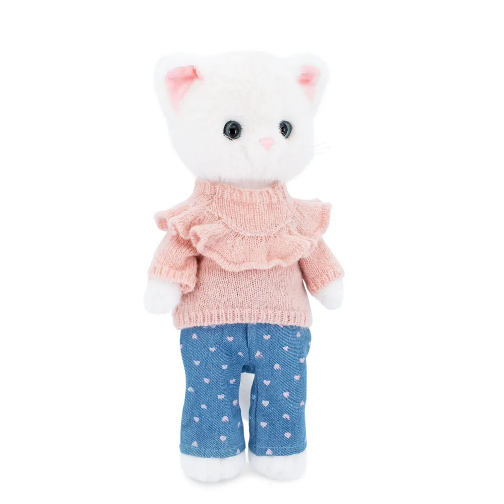 Lucky Kitty- Κούκλα Lucky Sophie: Denim Hearts