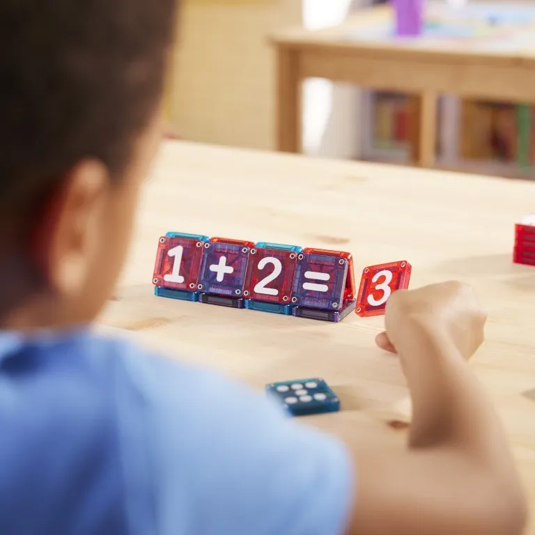 MAGNA-TILES microMAGS Learn Numbers 56 Τεμάχια – Μαγνητικά Πλακίδια STEM - Image 5