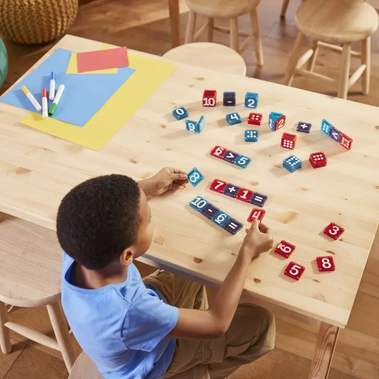 MAGNA-TILES microMAGS Learn Numbers 56 Τεμάχια – Μαγνητικά Πλακίδια STEM - Image 4